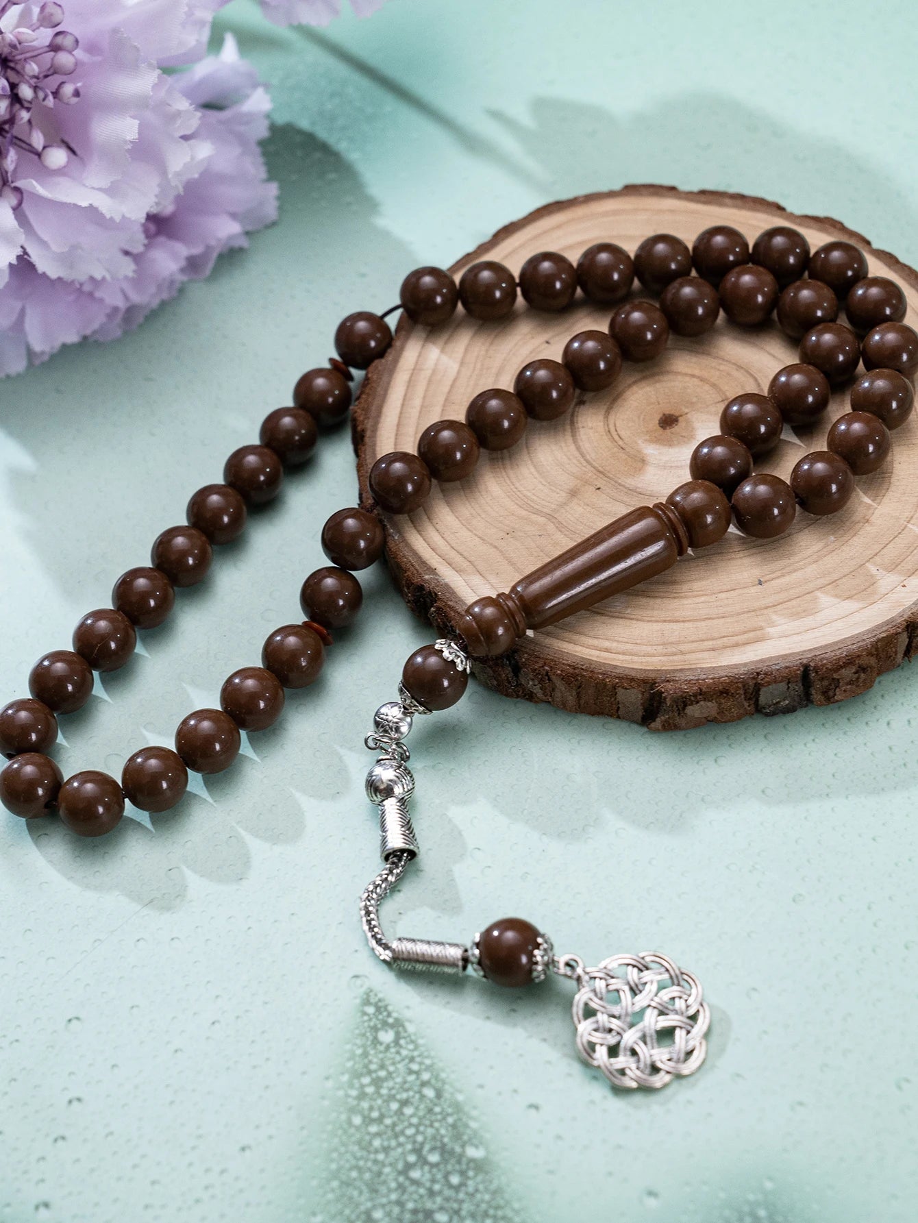High-Quality Handmade Prayer Beads - 5 Classic Colors for Prayer & Meditation & Tasbih