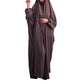 Muslim Prayer Garment Dress Wp,em Women Hijab Dress Abaya Hooded  Long Khimar Jilbab Burka Eid Abayas Gown Eid Niqab Ramadan