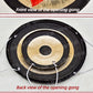 Copper Gong 16-80CM Handmade Gong Sound Healing Meditation Celebration Gongs Practice Cymbals Percussion Musical Instruments