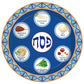 Passover Decorations Happy Passover Tableware Set Napkins 7/9 inch Plates Jewish Festival Disposable Seder Plates or Passover