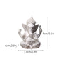 Vilead Resin Indian Ganesha Shiva God Statue Sai Baba Shirdi Sculpture Lord Hanuman Hindu Buddha Religious Fengshui Home Decor