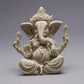 Sandstone Ganesha Buddha Elephant Statue Sculpture Handmade Figurine Miniatures Home Decoration Accessories Desk Crafts