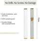 Judaica Classic Silver Aluminum Door Mezuzah Case Jewish Housewarming Gift For Home Decor Car Decoration 15CM