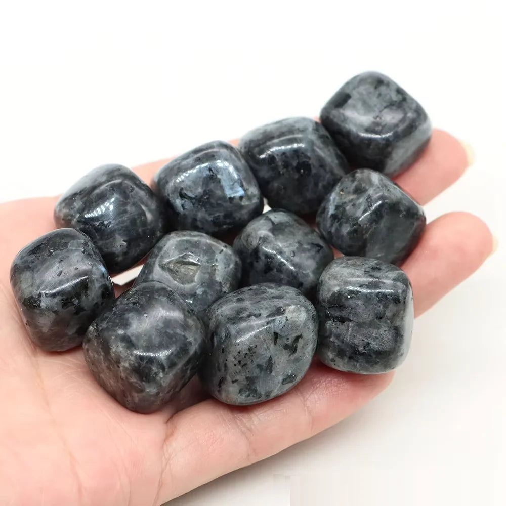 Natural Tumbled Stones Bulk Polished Moonstone Rocks Gemstones Assorted Healing Crystals for Home Garden Tank Aquarium Decor