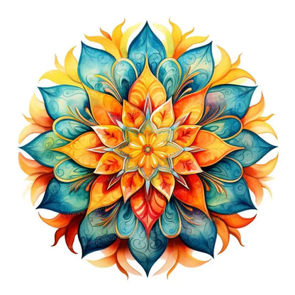 Mandala Wall Sticker Art Mural Bathroom Toilet Decor Living Room Cabinet Refrigerator Home Decoration Decals S389