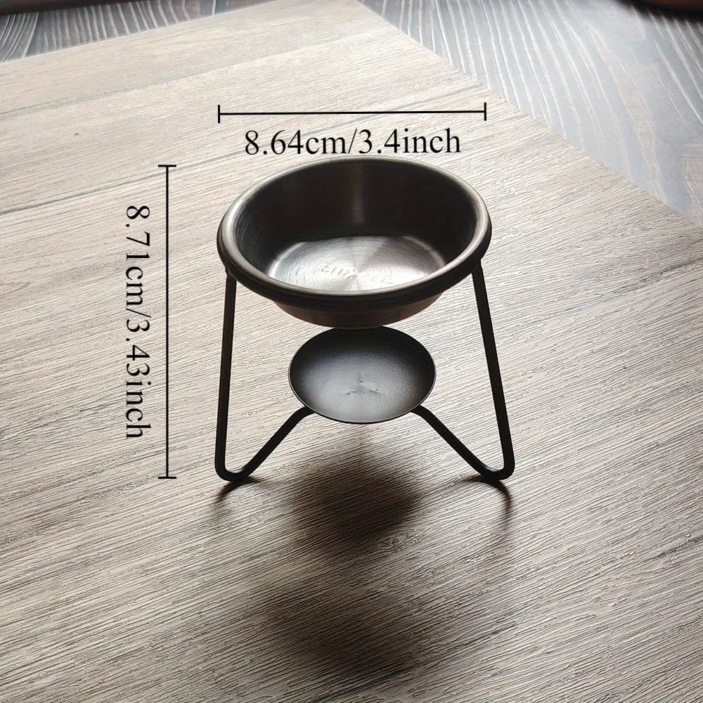 Burner and 50g Frankincense Set Premium Frankincense Minimalist Candle Heated Incense Warmer For Resin Frankincense Oil Powder