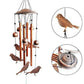 1pc Wind Chime Large Bells Wind Chimes Chapel Home Decor For Garden Outdoor Decoration Decor Gifts Yard Hanging Decor