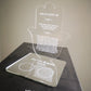 Hebrew Prayer Bar Mitzvah Souvenir Memorial Gift Hamsa Card Lighting Shabbat candles Holder Acrylic Custom Blessing Dedication