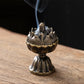 Natural Sandalwood Agarwood Incense Tablets Alloy Incense Burner Goose Pear Tent Fragrance Hainan Agarwood 42pc Sandalwood