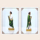 85WF Jude Statue Catholic Christian Hand Painted Holy Religious Figurine