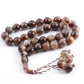 Muslim 14mm Round 33 Rosary Yoga Men's Cuffs Charm Bracelet Middle East Prayer Ramadan Meditation Bracelet for Women Jewelry