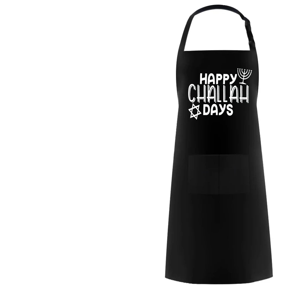 happy challah Days Pot holder Oven Mitt apron Hanukkah Chanukah Jewish Holiday kitchen decoration Mom Housewarming Hostess gift