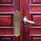 Vintage Door Mezuzah Metal Mezuzah Ornament Judaica Door Scroll Decor Plaque Adorn Mezuzah Religious Gift For Jewish Door Case