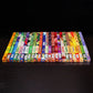 YXY Twenty Kinds Indian Incense Sticks 10/25 Tubes Nag Champa Lavender White Sage Stick Incenses Tibetan Scents Home Fragrance