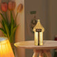Home Ornament Iron Art Moroccan Night Light Hollow Battery Powered Ramadan LED Light Vintage Masjid Lantern Mosque