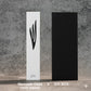 Custom Modern White Acrylic Mezuzah Case with Shin Logo Personalized Engraving Name/ Blessing Judaica Door Decor New Home Gift