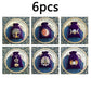 6pcs Velvet Moon Sun Tarot Storage Bag Board Game Cards Embroidery Drawstring Package Witchcraft Supplies for Altar Tarot Pouch