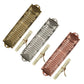 Mezuzah Plaque Alloy Mezuzah Ornament Retro 13cm Door Mezuzah for House Door