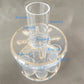 Acrylic Kiddush Wine Fountain & Decanter Set - Kosher Ceremonial Pourer for Jewish Holidays & Shabbat Celebrations