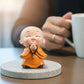 Mini Buddhas Statue Little Buddhists Monks Buddhism Figurine Zen Ornament Home Aquarium Tank Garden Yard Decoration