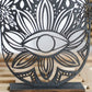Black Wooden Desk Decor Hamsa Hand Evil Eye Home Decorations Table Decoration Hollow Out Desk Accessories Room Decor Aesthetics