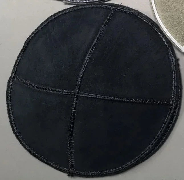 JEWISH KIPPAH SUEDE LEATHER YARMULKE KIPPAH PERSONALISIZED ORDER UNDER ENQUIRY