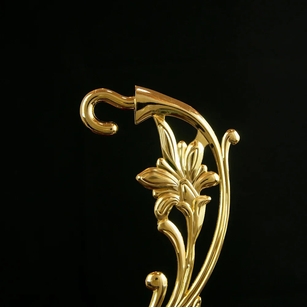 HTISOK Orthodox Church Home Wall Hanger Decoration in Classical Style with Gold Plating Finish Religious Gift Home Church Decor