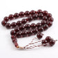 Muslim 14mm Round 33 Rosary Yoga Men's Cuffs Charm Bracelet Middle East Prayer Ramadan Meditation Bracelet for Women Jewelry