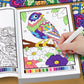 32 Pages Color By Number Mandala Coloring Book for Adults Relaxation Stress Relief Mindfulness Anti-Anxiety Therapy Gift