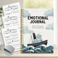 EMOTIONAL JOURNAL --Adult Mental Health Planner,Wellness Workbook,Therapy Worksheet,Anxiety Management,Self Care Tracker