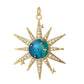 Bohemian Star Sun Moon Charms for Jewelry Making Cute Enamel Planet Gold Color Diy Earrings Necklace Bracelet High Quality