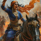 Khalsa Sikh Bold Warrior Retro Religion Poster Print Wall Art Pictures Canvas Painting Living Room Bedroom Home Decor Gift