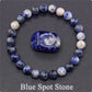 JD Amethyst Bracelet Made of Real Natural Stone Beads Body-Purifying Geniune Amethyst Natural Crystal Bracelet for Women Pulsera