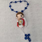 Handmade Christening Baptism wedding engagement Communion birthday Bridal Rosary with Saint Christmas Gift Home Decoration