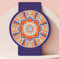 Round Large Non-slip Yoga Mat Deerskin Velvet Rubber Meditation Mat Professional Non-slip Yoga Mat