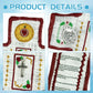 Christian Embroidered Cloth Scripture Prayer Quilt  with Religious Medals, Handmade Portable Catholic Devotional Rosary Pouch