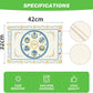 4pcs Passover Linen Placemats Kitchen Table Decor Seder Plate Pesach Matzoh Star of David Jewish Party Placemats Passover Decor