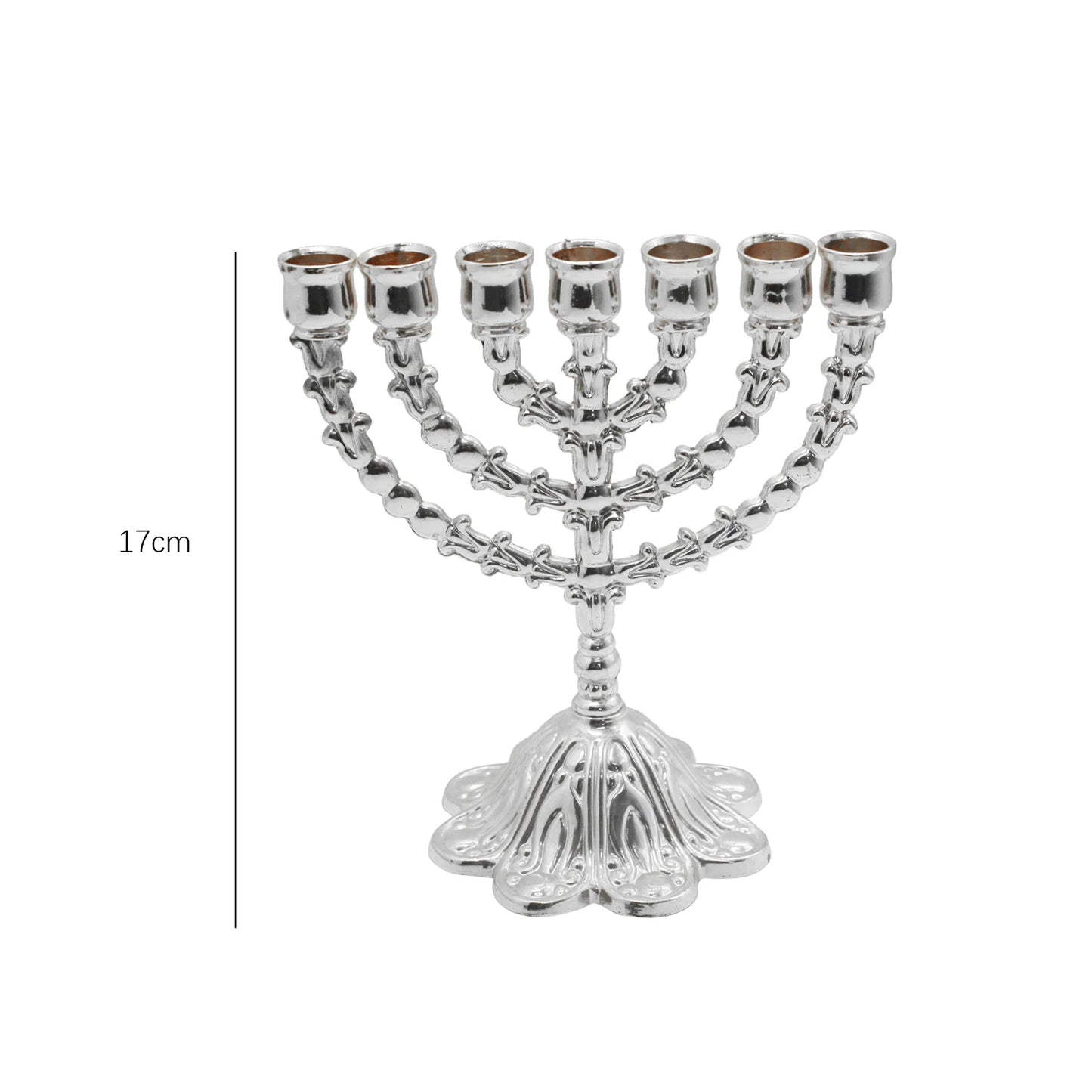 Hanukkah Star Menorah David Candelabra Candle Candlestick Holder Hand Paited Home Decoration Party Festival Candleholder Gifts