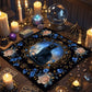 Divination Altar Cloth Civet Cat Tarot Tablecloth For Tarot Card Reading Decorative Voo-Polyester Oracle Card Mat
