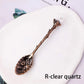 Natural Crystal Tumbled Stone Spoon Magic Energy Divination Halloween Spirit Souvenir Gift Home Decor Christmas Graduation Gift