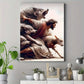 1pc, Protecting a Lamb from Wolves- Powerful Spiritual Protector Art framed canvas artwork for home and office decoration
