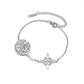 Jeshayuan Witch Knot Bracelet Jewish Hebrew Tetragrammaton Bracelet Witchcraft Pentagram Bracelet For Women Amulet Jewelry Gift