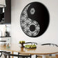 Metal Yin Yang Decoration, Metal Wall Art, Sacred Wall Art, Zen Wall Decoration, Geometric Metal Wall Decoration, Wall Hanging
