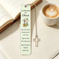 Cross Metal Bookmark | Religious Bible Page Marker Christian Confirmation Gift With Gift Box