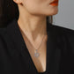 New Fashion Star of David Pendant Necklace  Simple Stainless Steel Necklace Jewelry Gift Wholesale