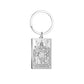 Dawapara Tarot Cards Keychains Stainless Steel Vintage Amulet Good Luck The Major Arcana Keyring Wiccan Jewelry