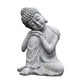 Office Table 9.84inch Buddha Statue Resin Large Meditation Buddha Buddha Figurine for Living Room