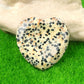 40mm Heart Crystal Worry Stone Palm Energy Therapy Reiki Healing Massage Quartz Meditation Pocket Gemstone Spiritual Thumb Flake