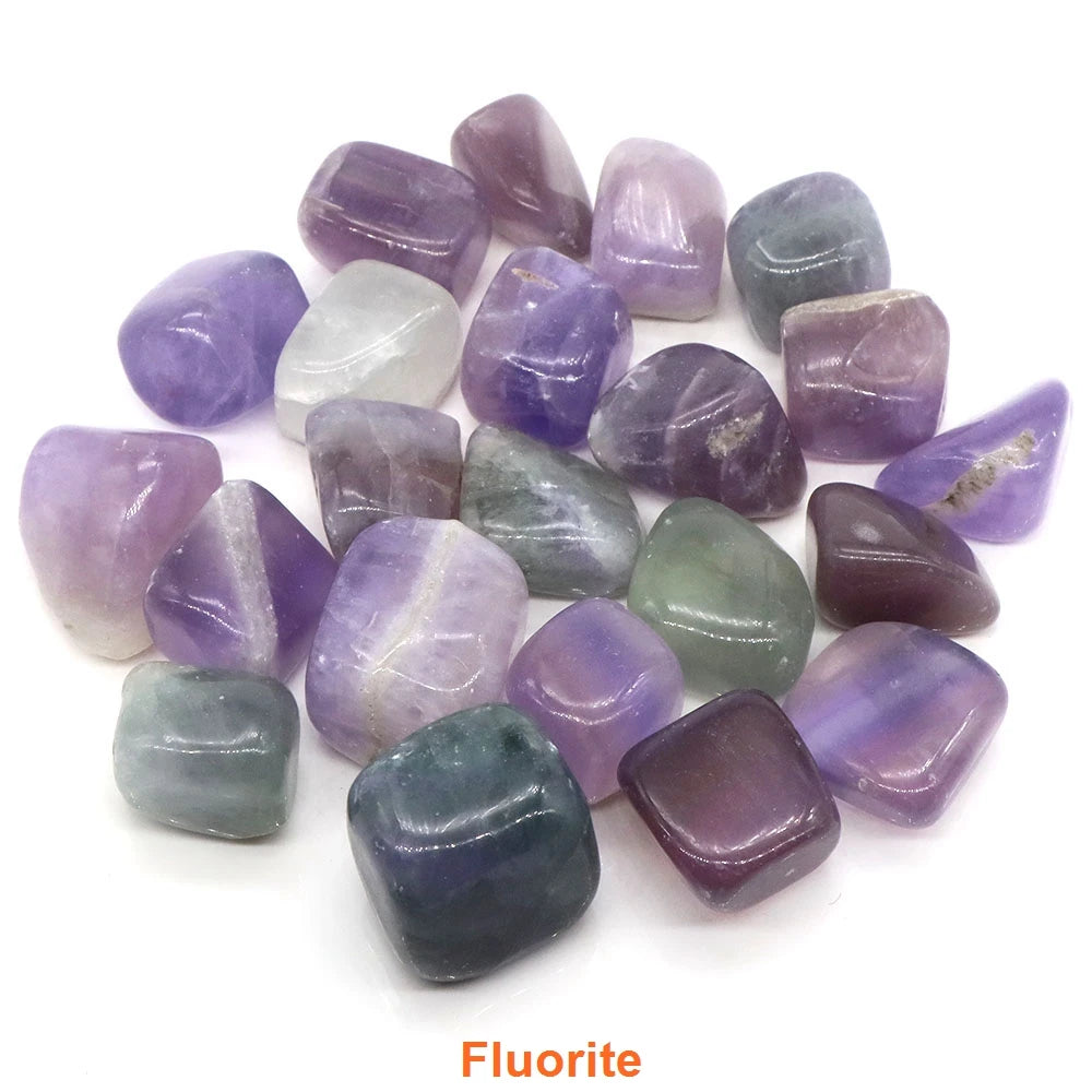 Natural Tumbled Stones Healing Crystals Quartz Gems Bulk Ore Gravel Specimen Energy Mineral Tank Aquarium Garden Home Decoration