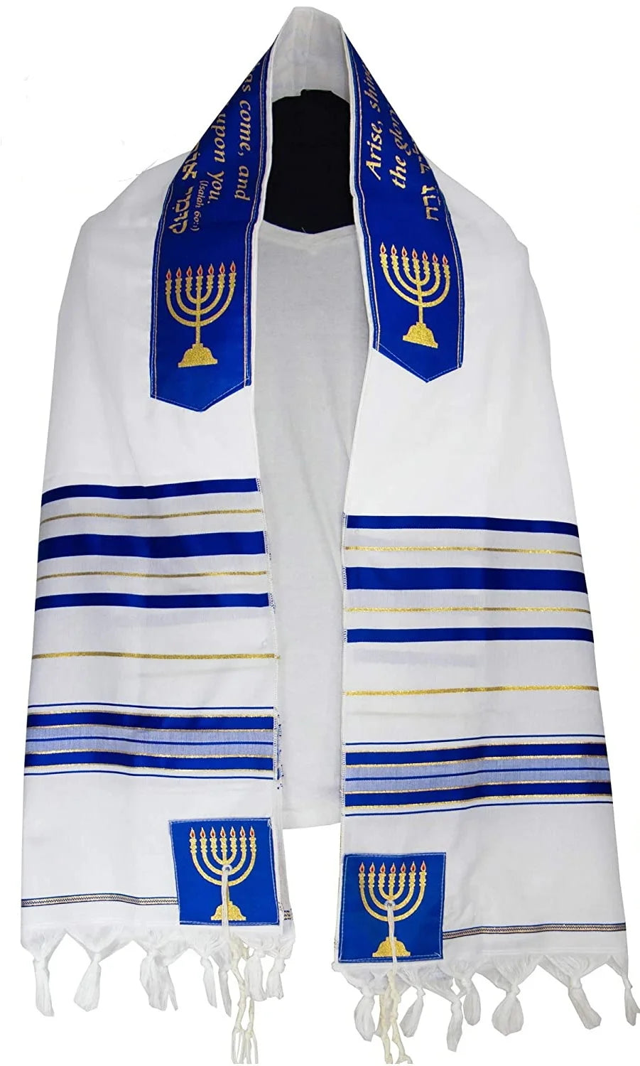 Jewish Tallit Talit Prayer Shawl & Talis Bag